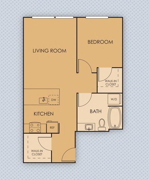 Tempo PDX Apartments C3 Floor Plan